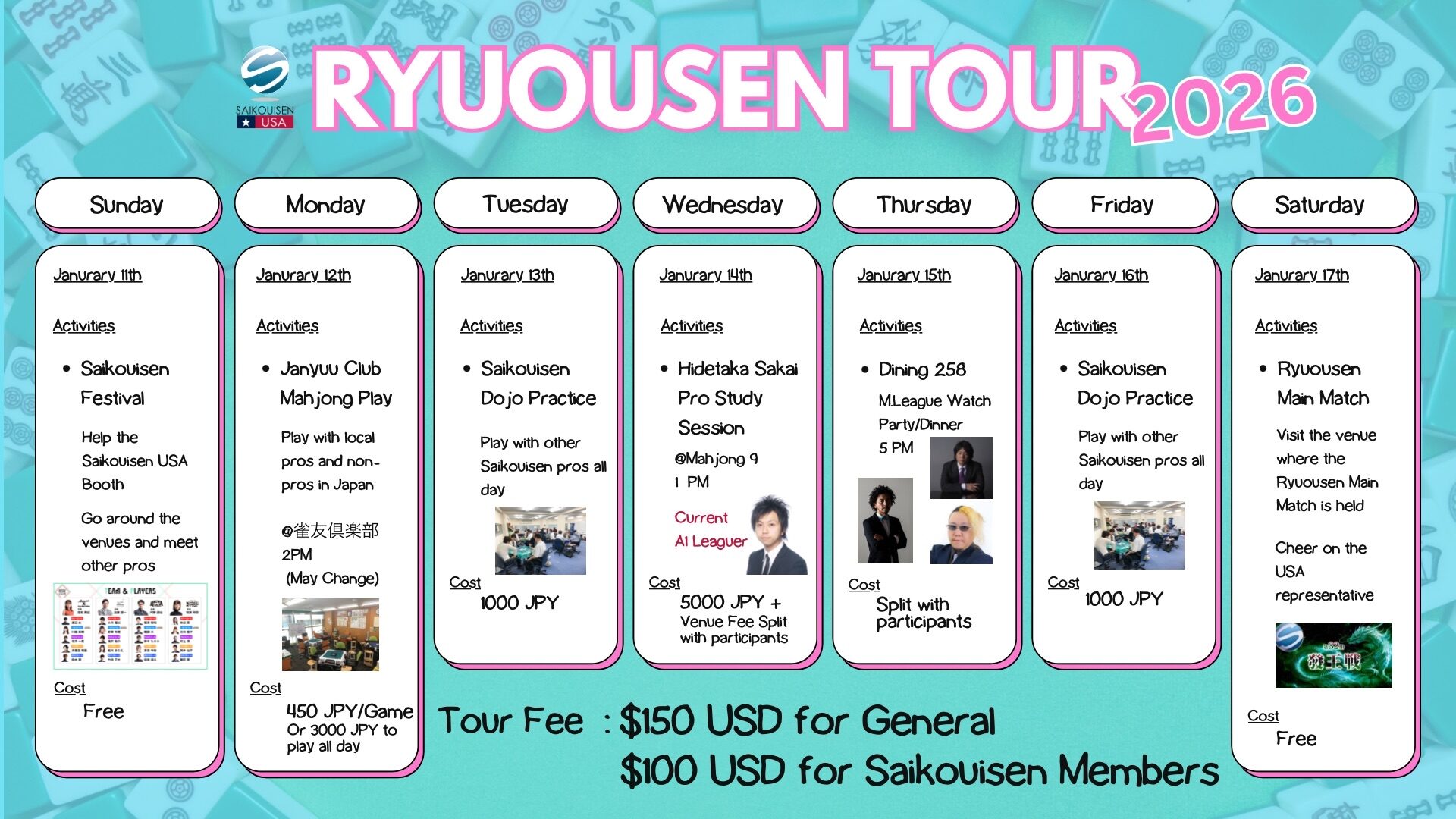 Saikouisen USA Ryuousen Tour 2026
